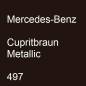 Preview: Mercedes-Benz, Cupritbraun Metallic, 497.